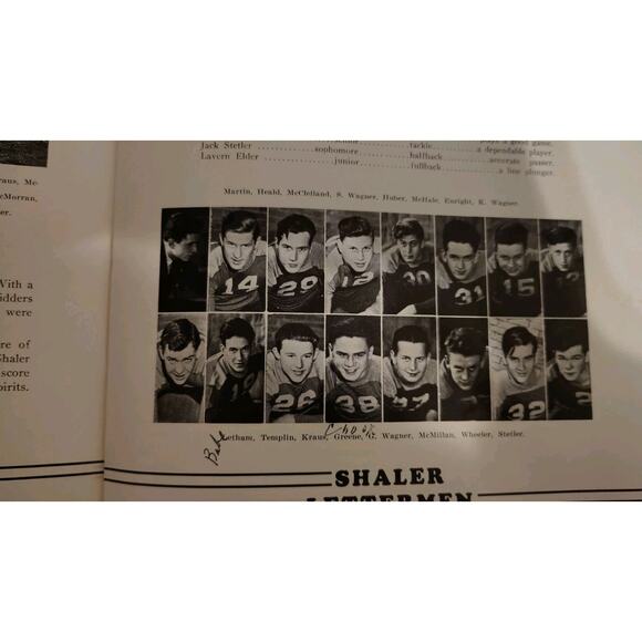 1937 Highschool Yearbook And Diploma Vintage Ephemera Shaleresque - Picture 15 of 16